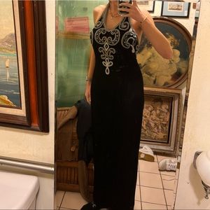 Vintage long formal dress